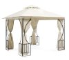 Kerti pavilon 3x3 m bézs