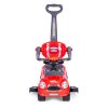 Ride-on ráülős kisautó járókerekes tolókocsi fogantyú hangok piros