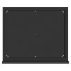 HUMANAS HM02 maxi álló sminktükör, 55x45 cm,12 LED, integrált érintő gombok 3 színhőmérséklet, szabályozható fény, black