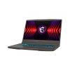 MSI Gaming NB Thin 15 B13VE-2854, 15.6" FHD 144Hz, i7-13620H, 16GB, 512GB M.2, RTX 4050 6GB, NOOS, Fekete