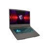 MSI Gaming NB Thin 15 B13VE-2854, 15.6" FHD 144Hz, i7-13620H, 16GB, 512GB M.2, RTX 4050 6GB, NOOS, Fekete