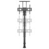 Nedis TVSM5840BK 37-80" LCD TV/Monitor motoros állvány (tartó konzol), állítható magasság 79 - 184 cm, Smart Wi-Fi, 60kg