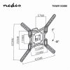 Nedis TVWM1330BK LCD TV / monitor fali tartó konzol 23 - 55 " Max. teherbírás: 30 kg, dönthető, forgatható