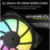 CORSAIR CPU hűtő NAUTILUS 240 RS ARGB Liquid CPU Cooler (vízhűtés), 2 Ventilátoros, LGA1851 támogatással, fekete