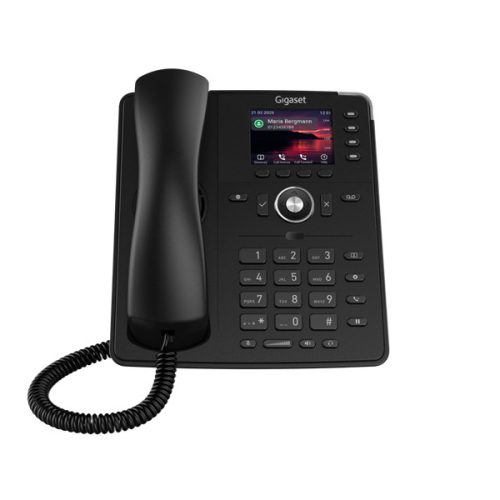 GIGASET P710 IP PRO IP asztali telefon, színes TFT kijelző, 4 funckiós LED billentyűk, HD hang, POE képes