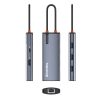 COLORWAY USB-elosztó (dokkolóállomás) CW-HUB02, USB-C 6-B-1 Type C PD 100W/USB3.0?3/HDMI 4?/RJ45
