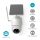 Nedis SIMCBO50WT 4G kűltéri kamera, full HD 1080p, dönthető, forgatható, IP65, napelem, mozgásérzékelő, éjjel látás