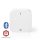 Nedis WIFIZBT10CWT Bluetooth® / Zigbee 3.0 gateway átjáró, 50 készülék csatlakoztatható, Android™ / IOS