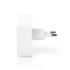 Nedis WIFIZBT10CWT Bluetooth® / Zigbee 3.0 gateway átjáró, 50 készülék csatlakoztatható, Android™ / IOS
