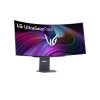 LG OLED Gaming 240Hz ívelt smart monitor 45" 45GX90SA, 3440x1440, 21:9, 275cd/m2, 0,03ms, HDMIx2/DIsplayport/USBx2/USB-C
