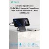 Devia Extreme Speed Series Magnetic 4in1 22.5W powerbank/állvány - Type-C - 10.000 mAh - ezüst