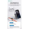 Devia Extreme Speed Series Magnetic 4in1 22.5W powerbank/állvány - Type-C - 10.000 mAh - ezüst