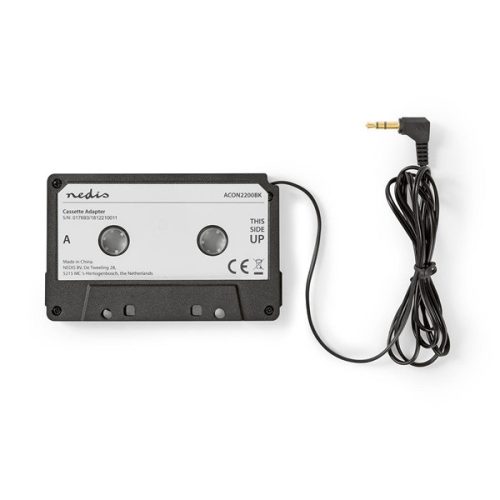 Nedis ACON2200BK autórádió kazetta dapter (adapter kazetta)