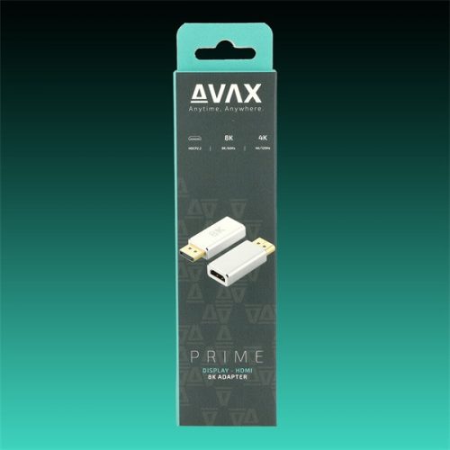 AVAX Átalakító adapter Display port - HDMI 2.1