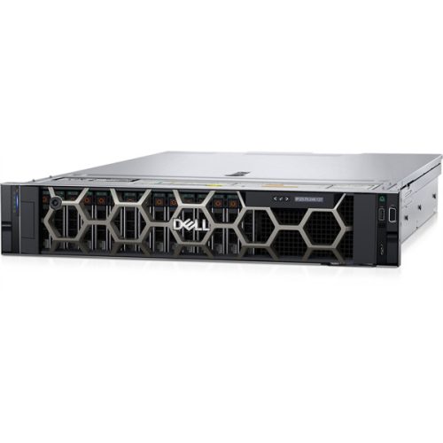 DELL ISG szerver - PE R550 rack (8x3.5"), 1x16C S4314 2.4GHz, NoRAM, NoHDD; H755, iD9 En., 2x700W.
