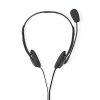 Nedis CHST100BK headset, 2x 3,5 mm jack
