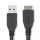 Nedis CCGL61500BK20 USB3.2 - micro-B (micro B) kábel, 5 Gbps, 2m, (USB3.1, USB3.0, USB2.0)
