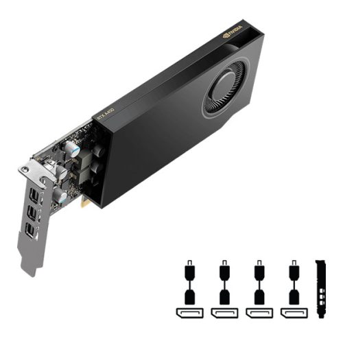 PNY Videokártya PCI-Ex16x nVIDIA Quadro RTX A400 4GB DDR6