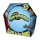 Világító Super Glo Wubble, 75 cm - kék