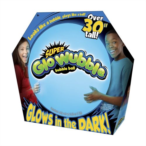 Világító Super Glo Wubble, 75 cm - kék