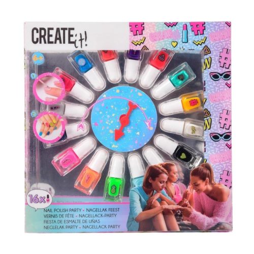 Canenco Create It! Körömlakk 16 db-os party szett