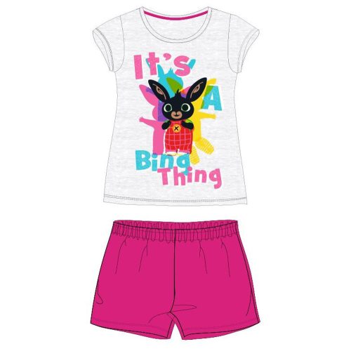 Bing Music Pink gyerek rövid pizsama 5 év / 110 cm