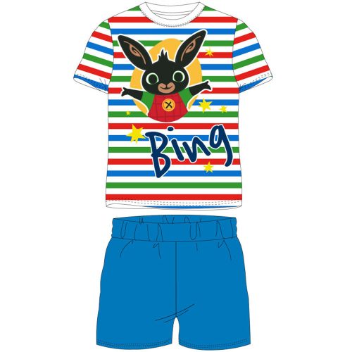 Bing Striped Blue gyerek rövid pizsama 6 év / 116 cm