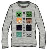 Minecraft Lineup gyerek hosszú ujjú póló, felső 10 év / 140 cm