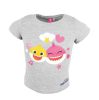Baby Shark Fun Grey gyerek rövid póló, felső 6 év / 116 cm