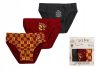 Harry Potter Gryffindor gyerek fehérnemű, alsó 3 darab/csomag 6 - 8 év / 116 - 128 cm