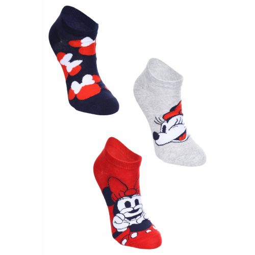 Disney Minnie Bowtiful Red női titokzokni 39/41