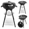 Polcos kerti grill hamutartóval