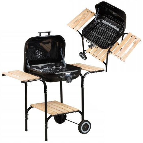 Kerti grill állítható ráccsal