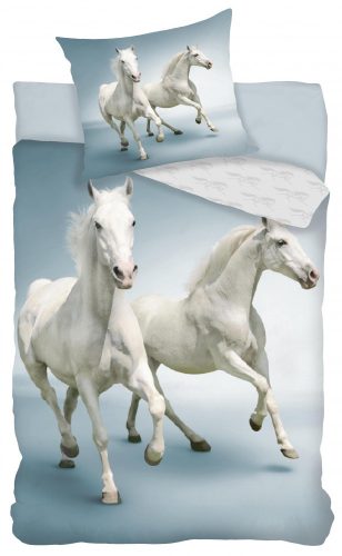 Lovas White Gallop ágyneműhuzat 140×200cm, 70×90 cm