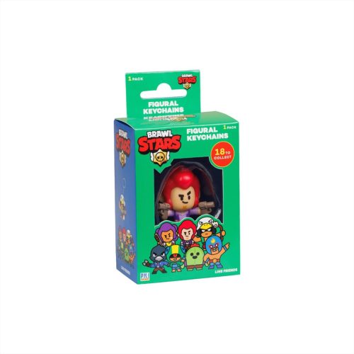 Brawl Stars mini figura kulcstartó ablakos dobozban - többféle