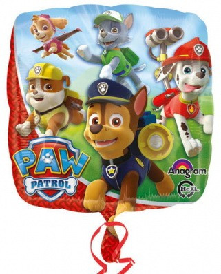 Mancs Őrjárat Hero Team fólia lufi 43 cm