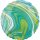 Zöld Circle fólia lufi 43 cm