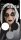Gótikus lány Halloween arcfesték, smink szett