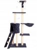 Macska kaparófa 138 cm szürke