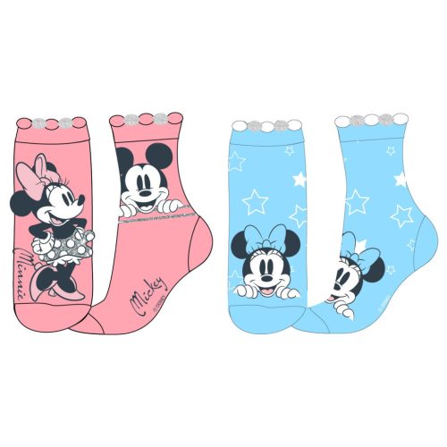 Disney Minnie Blue Star gyerek zokni 23-34