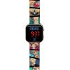 One Piece Friends digitális LED karóra