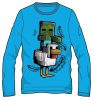 Minecraft Chicken Jockey gyerek hosszú ujjú póló, felső 6 - 12 év / 116 - 152 cm