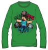 Minecraft Survive gyerek hosszú ujjú póló, felső 6 - 12 év / 116 - 152 cm