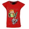 Minecraft Pixel Power gyerek rövid póló, felső 4 - 8 év / 104 - 128 cm