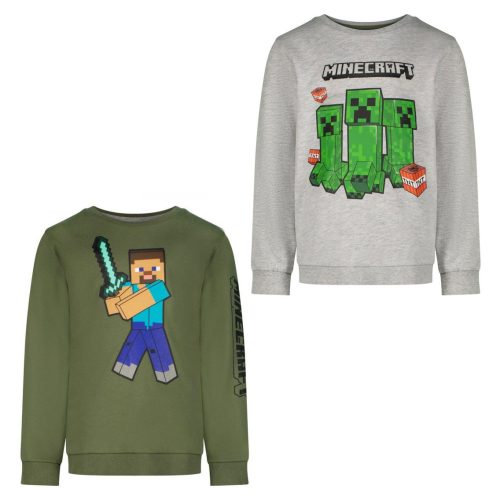 Minecraft Blocky Battles gyerek pulóver 6 - 12 év / 116 - 152 cm, 10db/cs