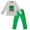Minecraft Creeper gyerek hosszú pizsama 8 - 12 év / 128 - 152 cm