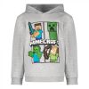 Minecraft Battle gyerek pulóver 6 - 12 év / 116 - 152 cm, 10db/cs