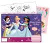 Disney Hercegnők Your World A/4 spirál vázlatfüzet 40 lapos matricával