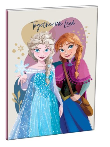 Disney Jégvarázs Together We Lead B/5 vonalas füzet 40 lapos