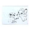 Disney Lilo és Stitch, A csillagkutya Blast A/4 spirál vázlatfüzet 40 lapos matricával